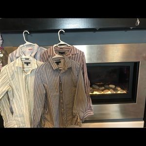 Banana Republic lot of 4 mens button down size M/L